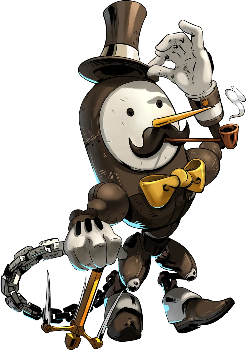 GentleBot, a top-hatted gentleman robot